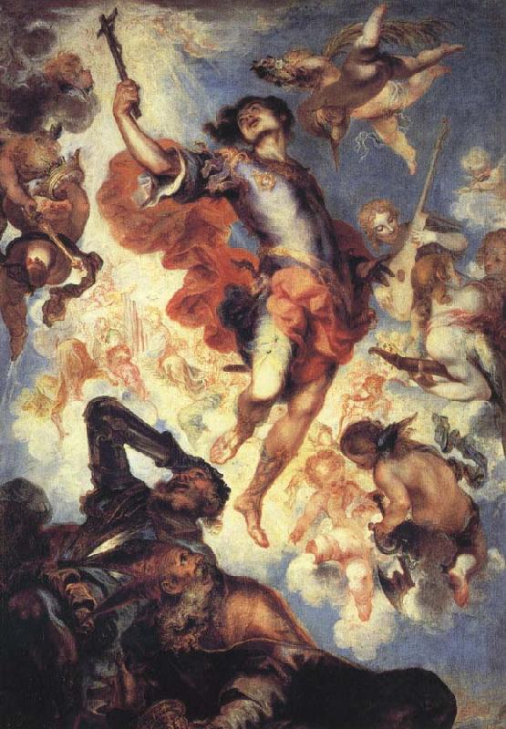 Triumph of St.Hermengild, Francisco de Herrera the Younger